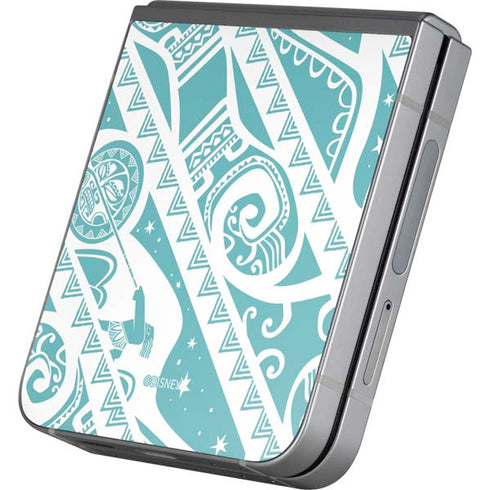 Disney Princess Moana Pattern Galaxy Z Flip6 Skin